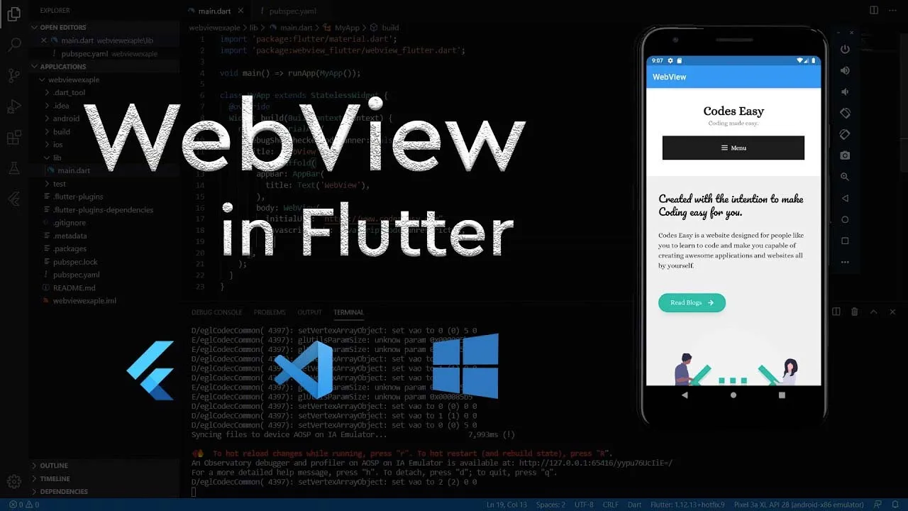 WebView OAuth Flows for Desktop Flutter Apps