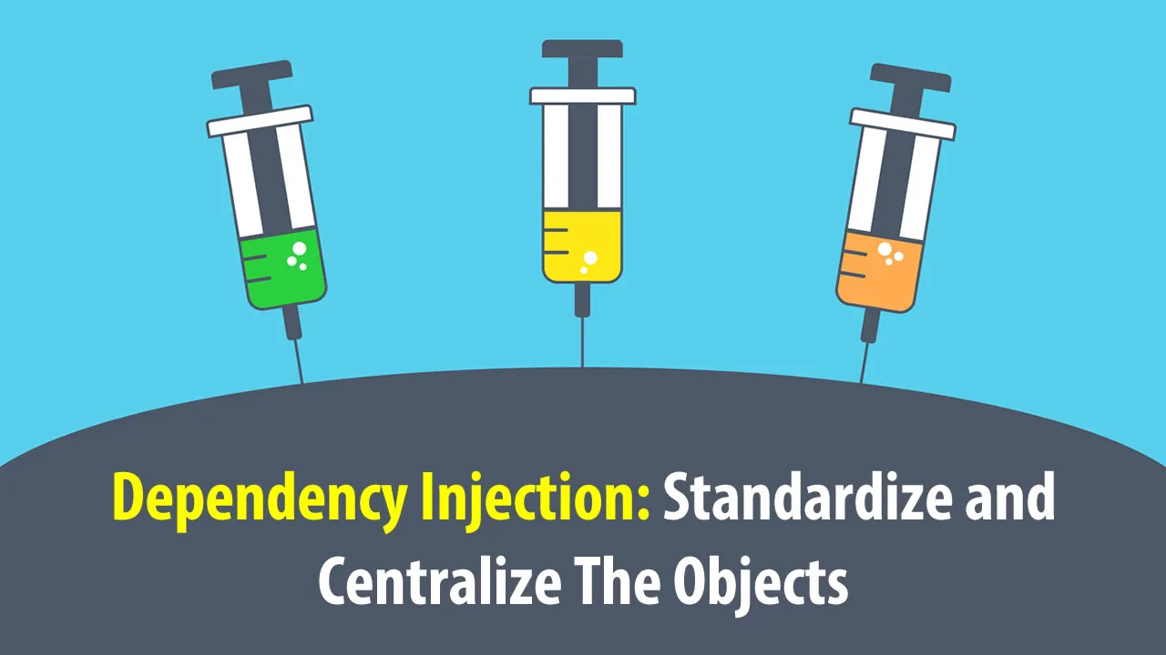 Dependency Injection: Standardize and Centralize The Objects