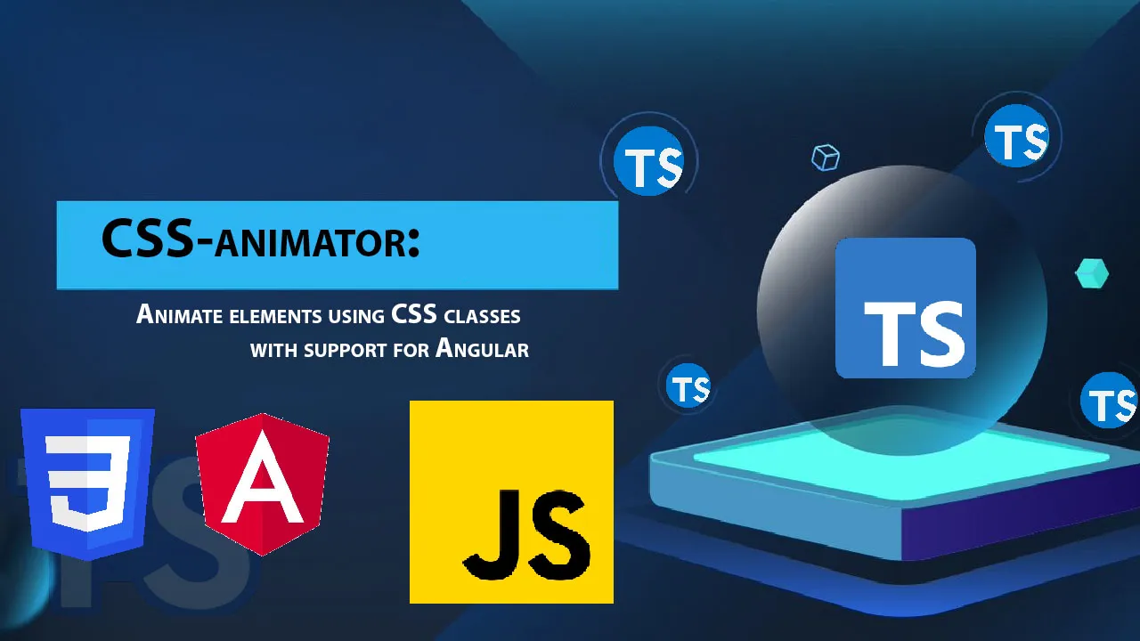 Animate elements using CSS classes with support for Angular