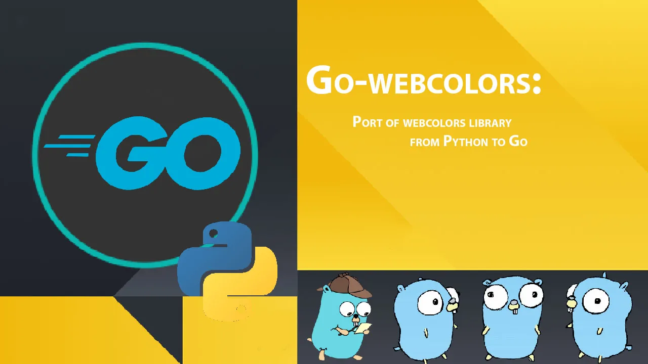 Go-webcolors: Port of webcolors library from Python to Go
