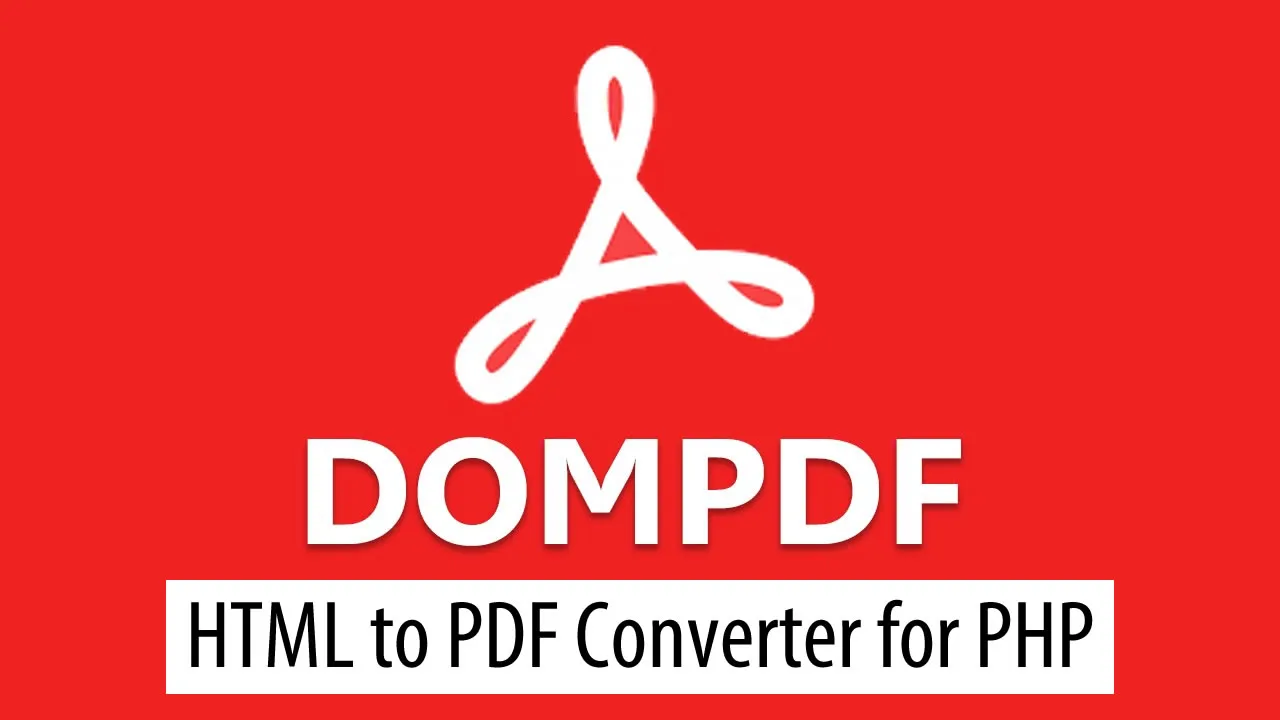 DomPDF: HTML to PDF Converter for PHP