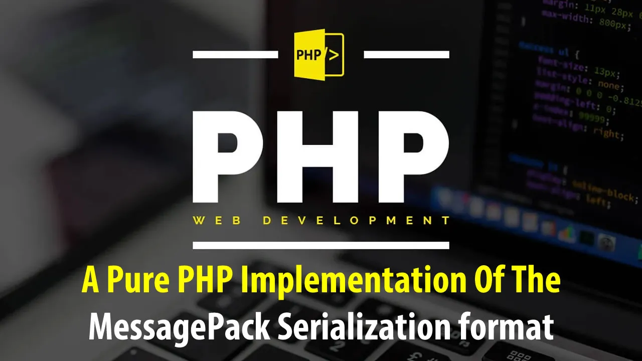 A Pure PHP Implementation Of The MessagePack Serialization Format