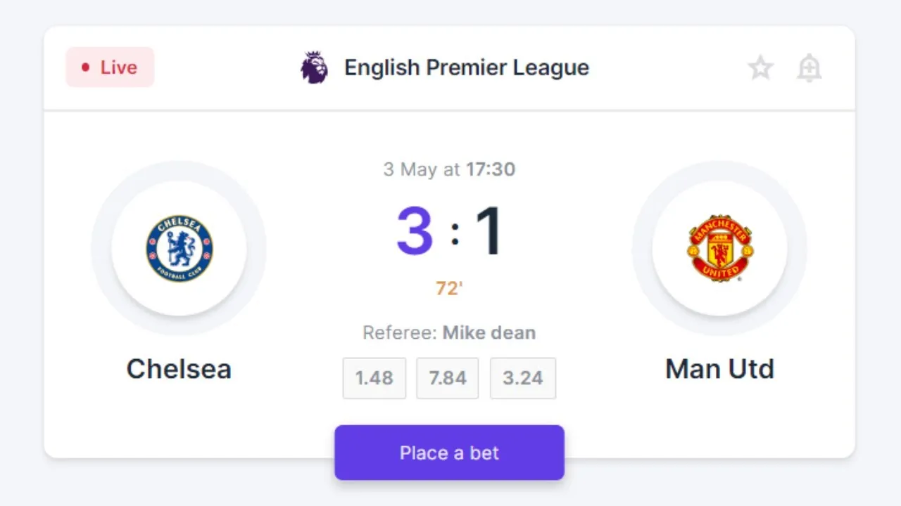 How to Build Premier League Soccer Live Score with Html and CSS