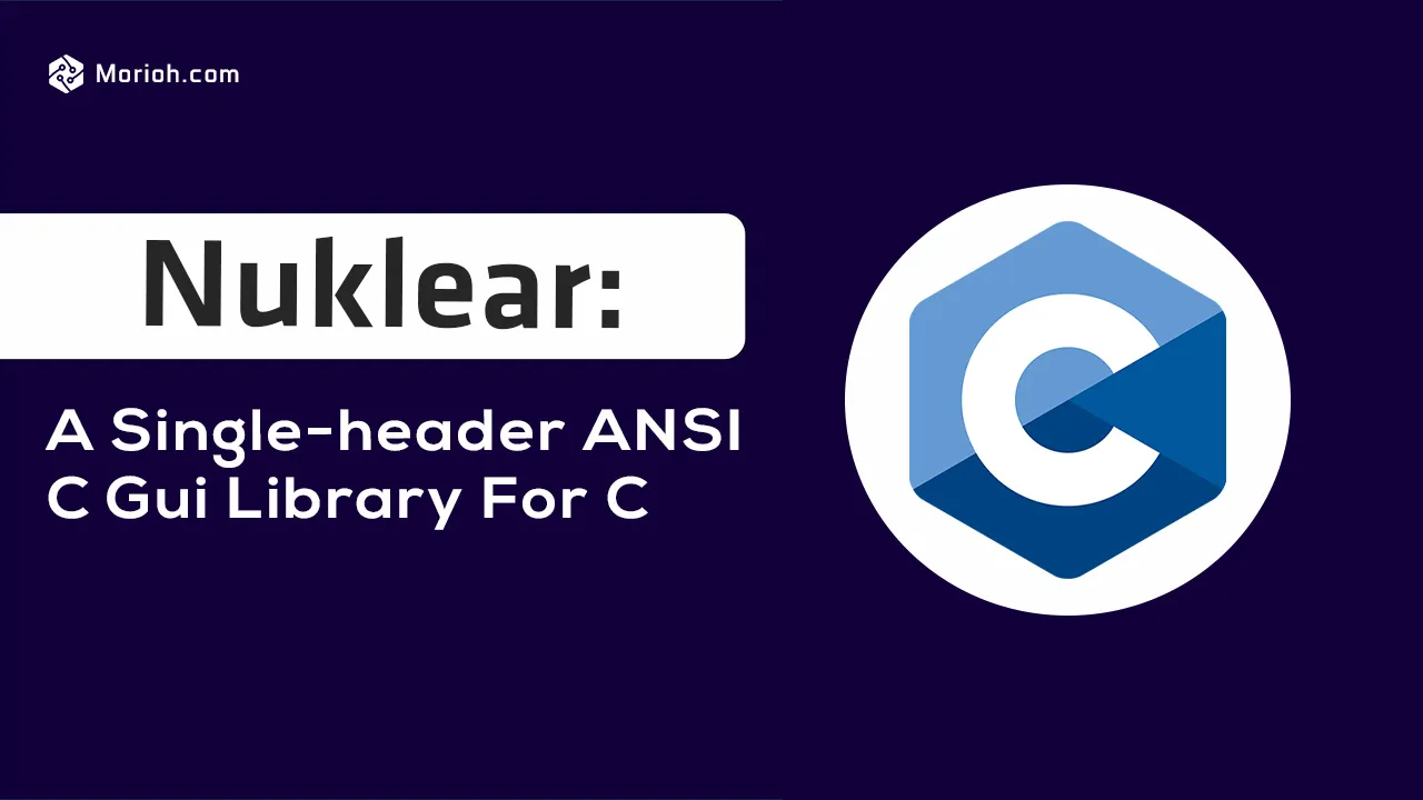 Nuklear: A Single-header ANSI C Gui Library for C