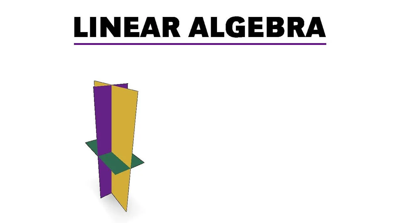 Linear Algebra I (PDF Textbook for FREE Download)