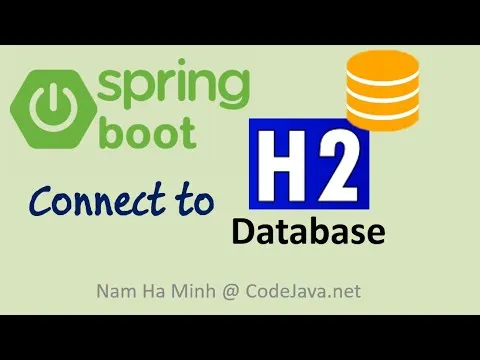 Spring Boot Connect to H2 Database Examples