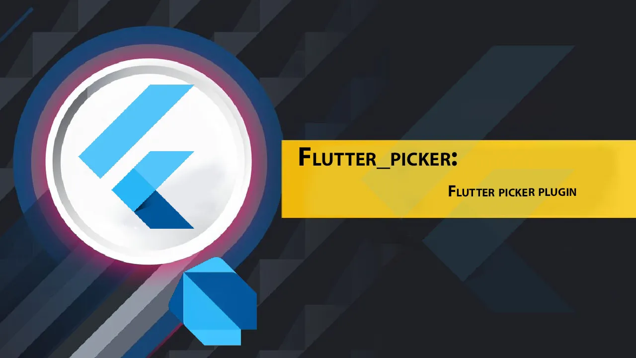 Flutter_picker: Flutter picker plugin