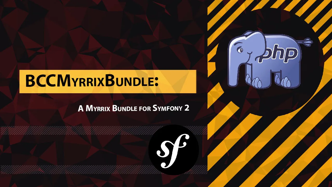 BCCMyrrixBundle: A Myrrix Bundle for Symfony 2