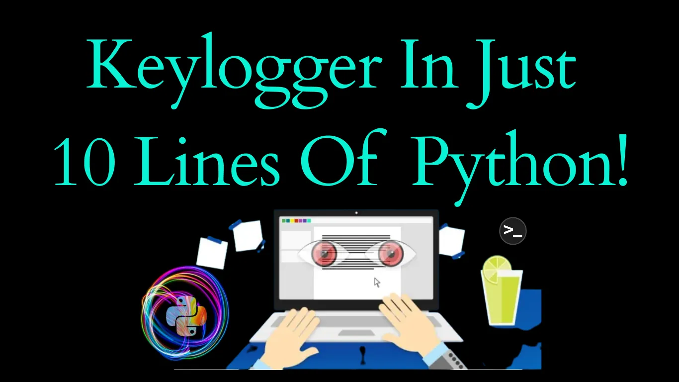⭐Keylogger In Just 10 Lines Of Python⭐