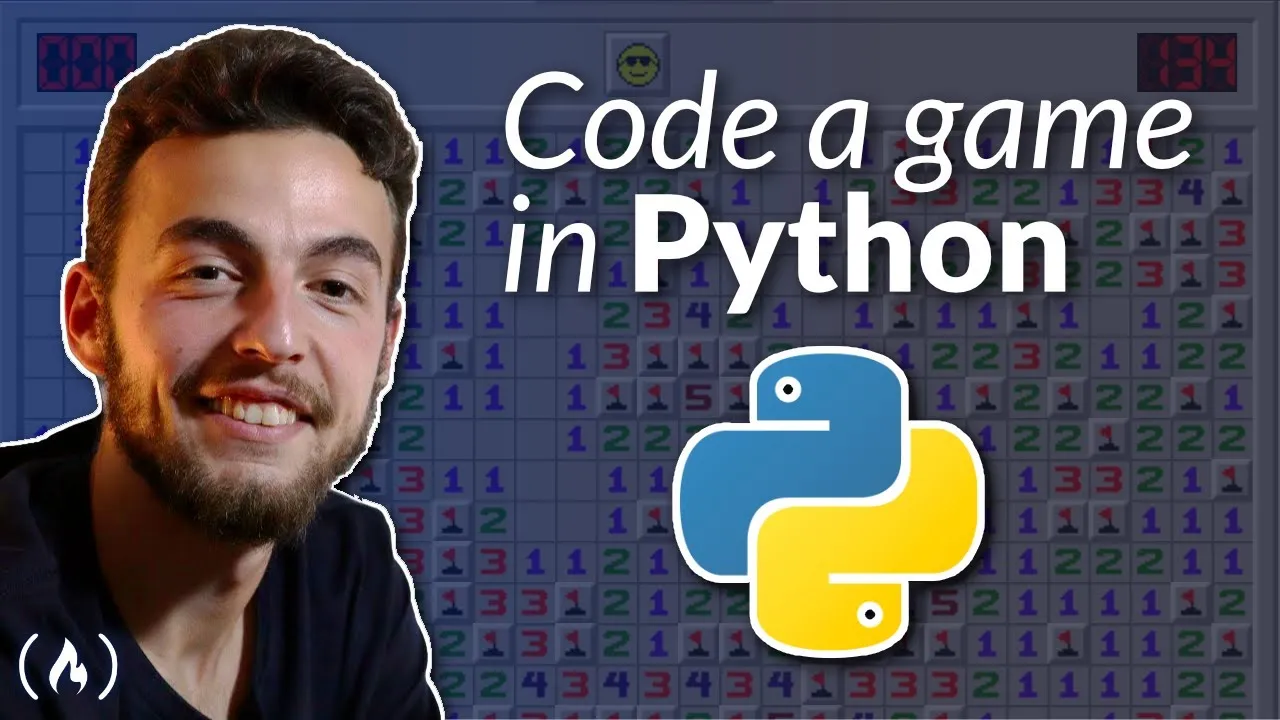 Object Oriented Programming with Python – Minesweeper Game with Tkinter 
