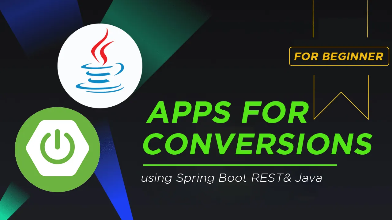 Conversions Application using Spring Boot REST& Java