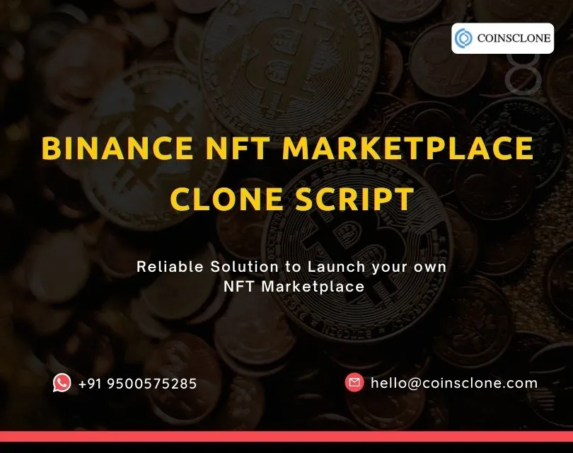 Binance NFT Marketplace Clone Script for NFT Marketplace