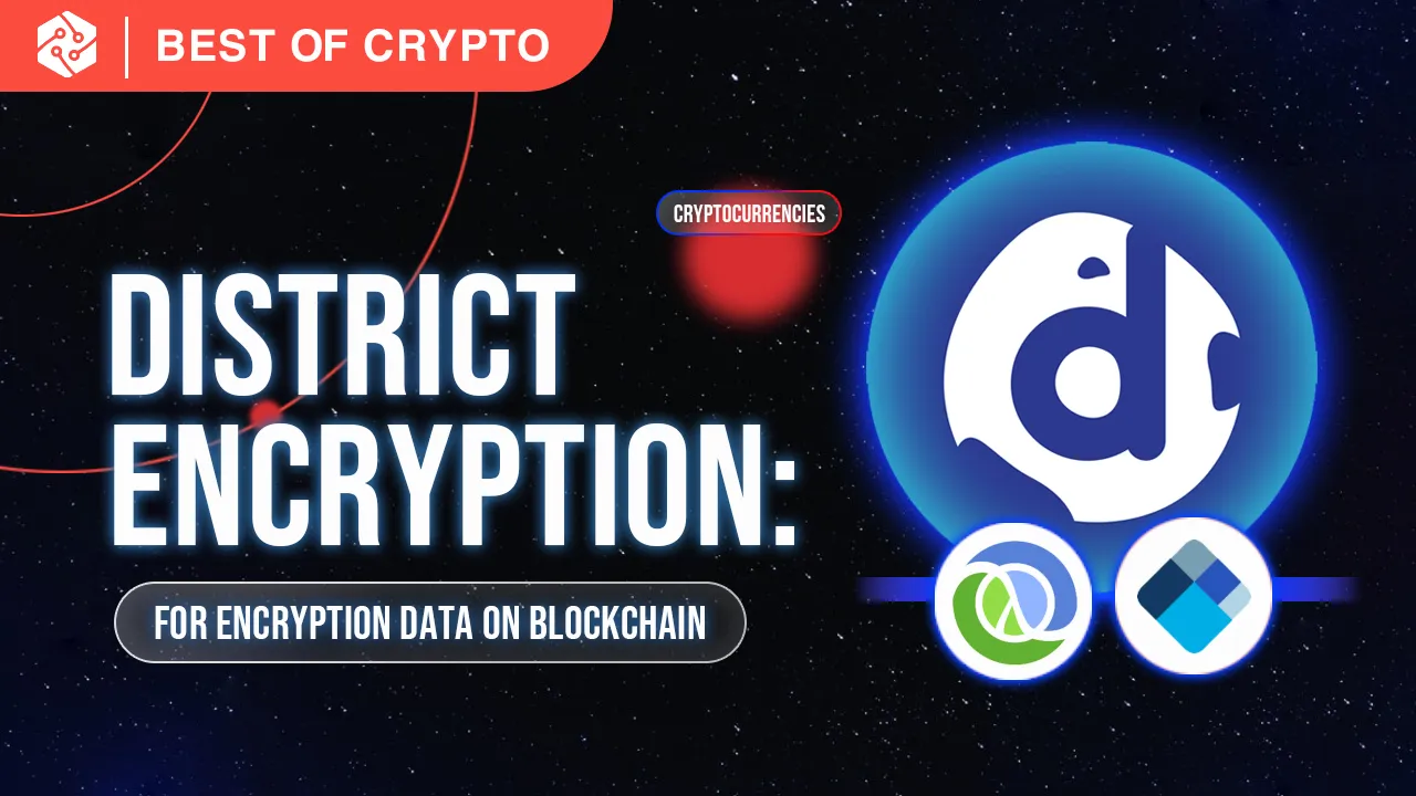 A Set Of Useful Functions for Encryption Data on District Blockchain