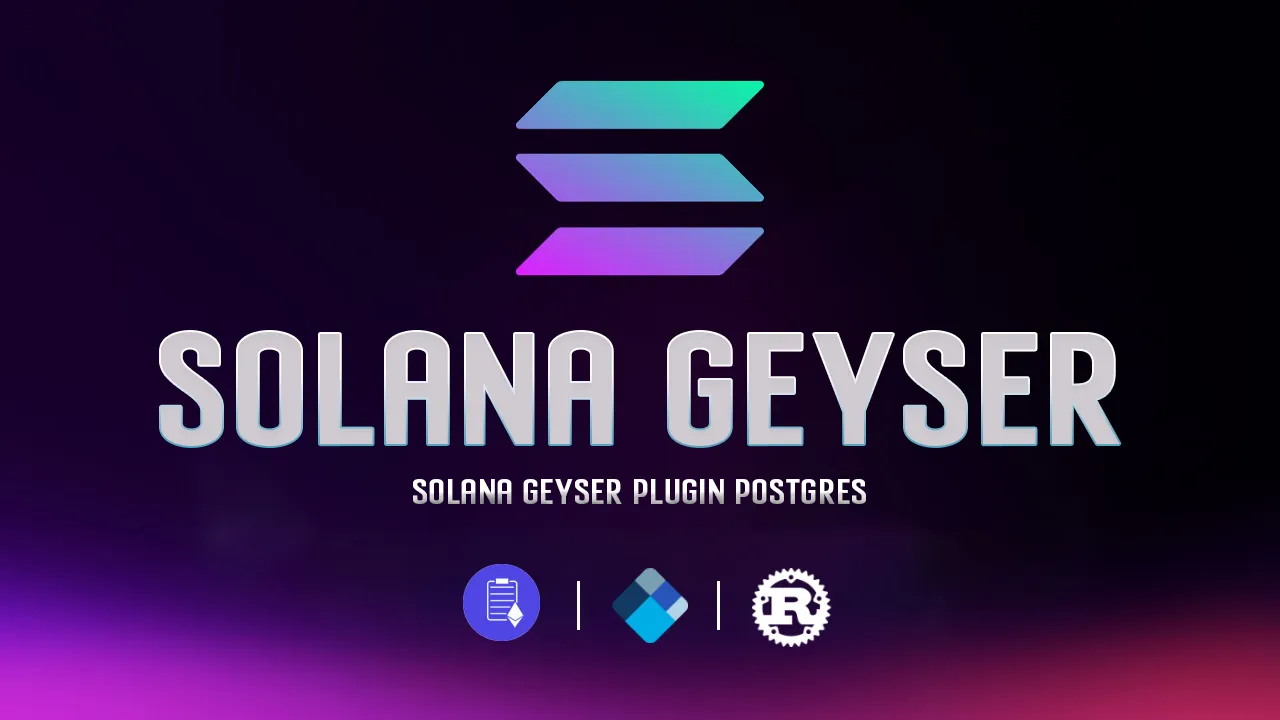 Solana Geyser Plugin Postgres