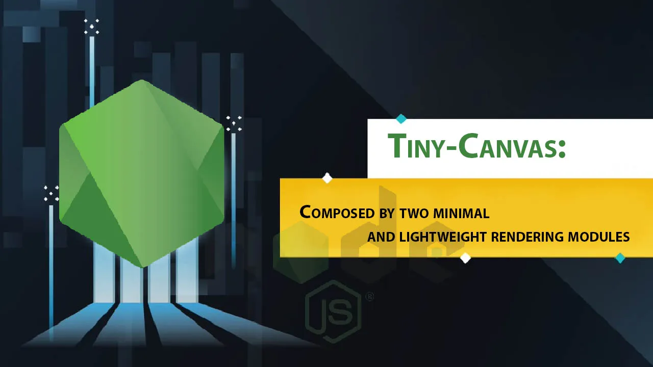 Tiny-Canvas: Composed By Two Minimal and Lightweight Rendering Modules