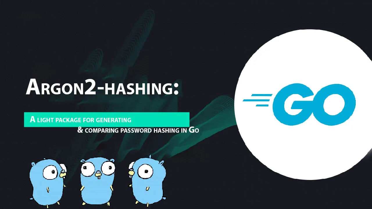 A Light Package for Generating & Comparing Password Hashing in Go