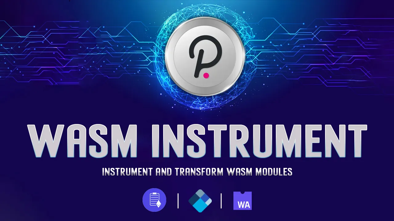 Instrument and Transform Wasm Modules for Polkadot