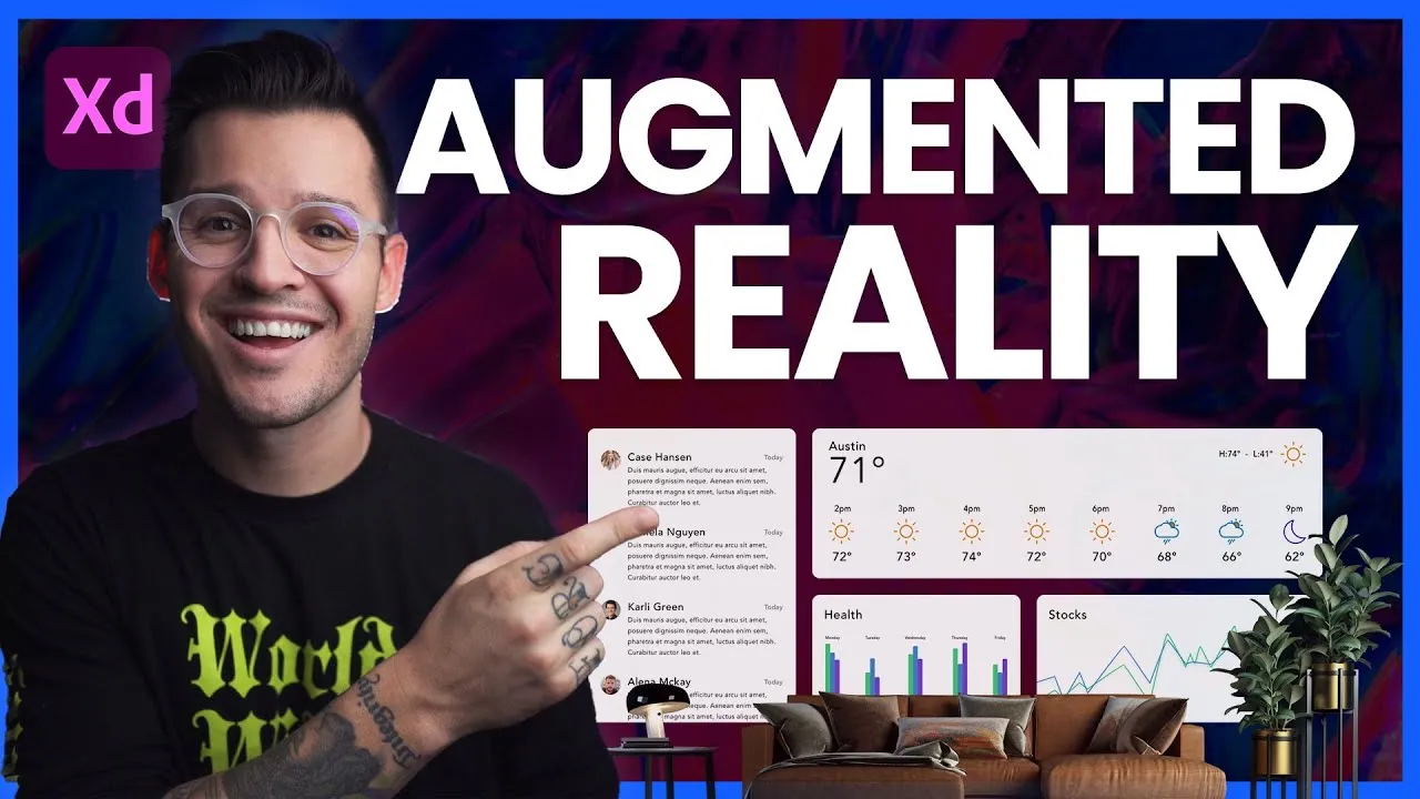How to Design an Augmented Reality Dashboard in Adobe XD