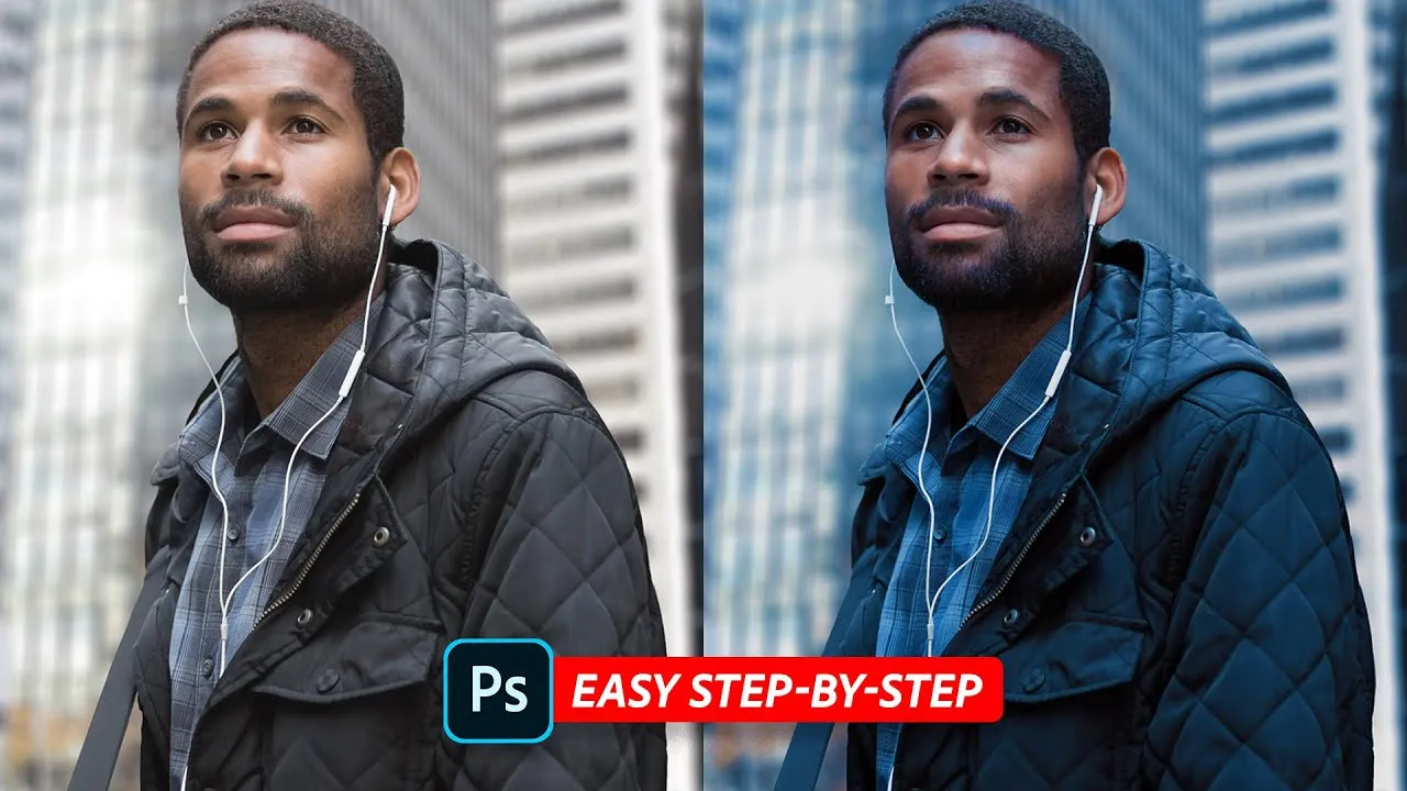 How To Apply a Cinematic Color Grade in Photoshop