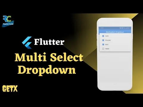 How to Create Multiselect Dropdown in Flutter using GetX In 5 Minutes