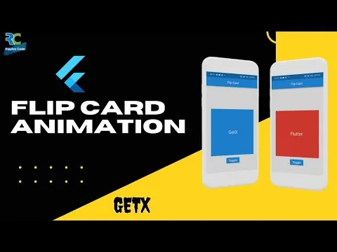 How to Achieve Flip Card animation in Flutter using GetX In 4 Minutes