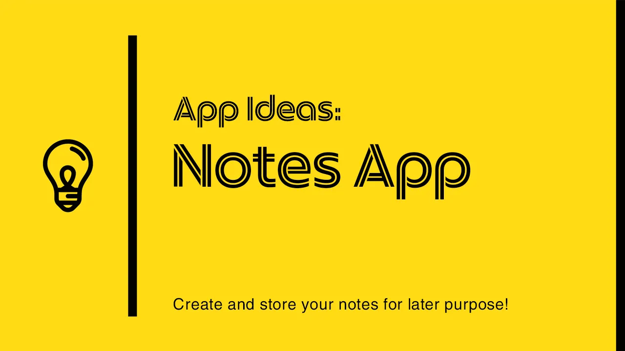 Notes App: Create an online Note Pad