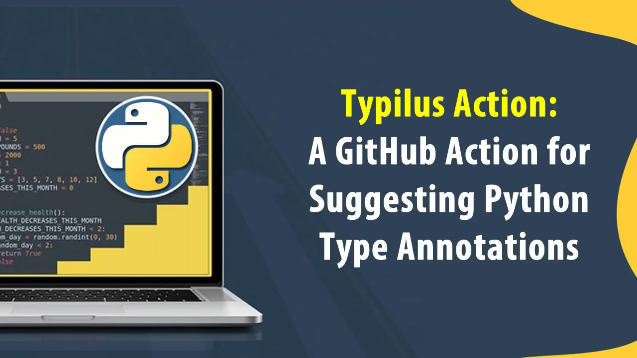 Typilus Action: A GitHub Action for Suggesting Python Type Annotations