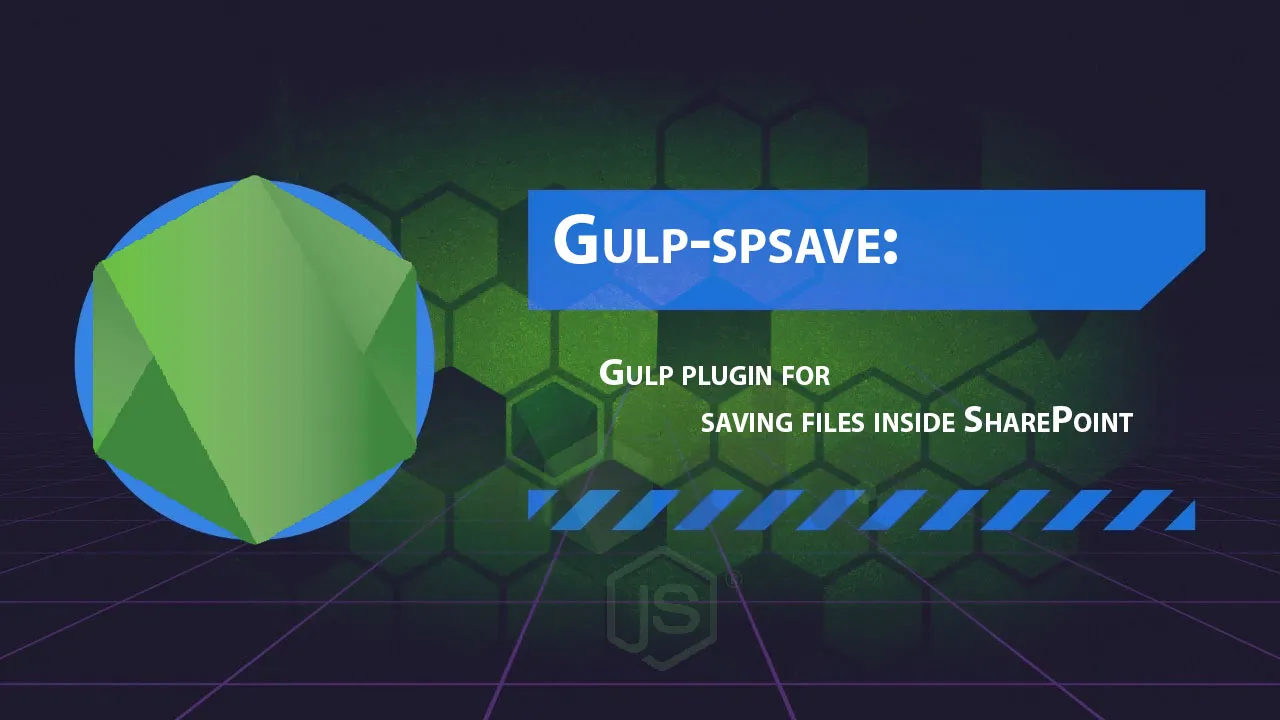 Gulp-spsave: Gulp Plugin for Saving Files inside SharePoint