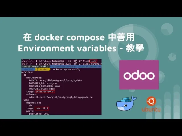 在 Docker Compose 中如何善用 Environment Variables 