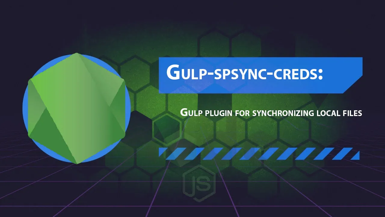 Gulp-spsync-creds: Gulp Plugin for Synchronizing Local Files