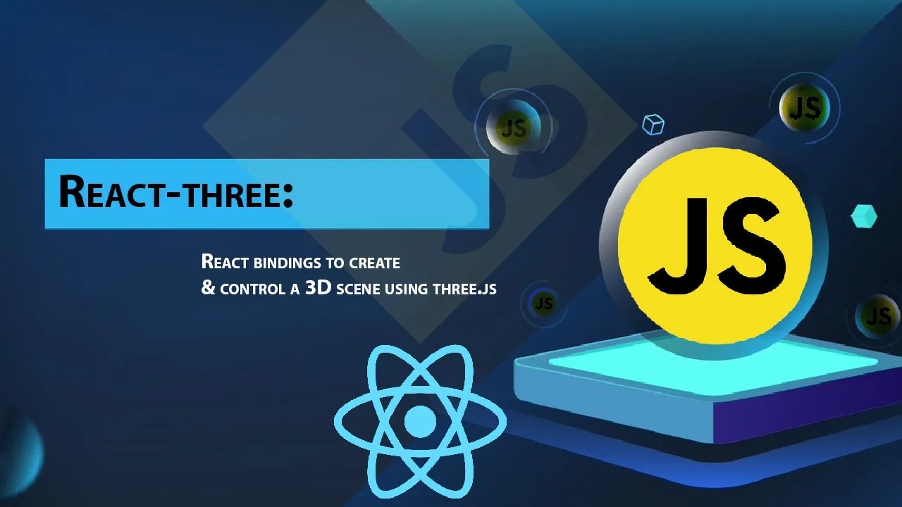 React Bindings to Create & Control A 3D Scene using Three.js