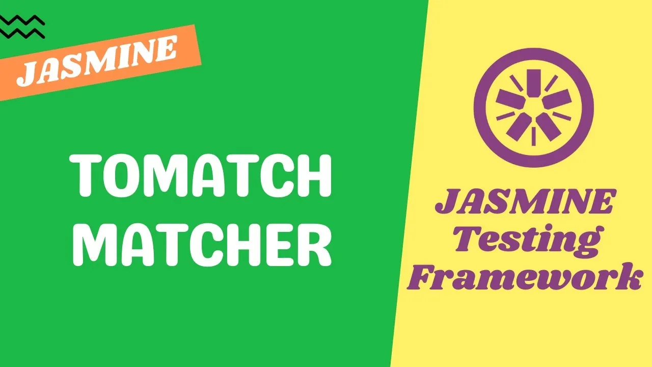 ToMatch Matcher for Matching The Actual Data - Jasmine Testing