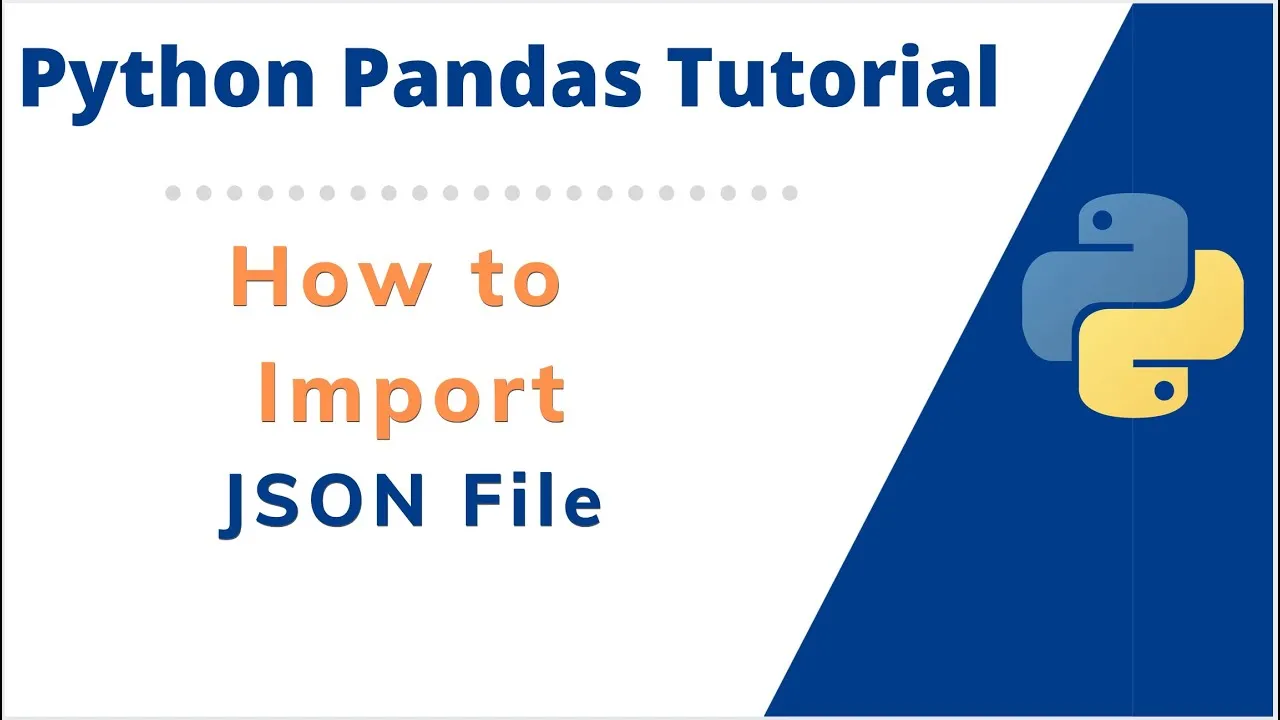 How to Import JSON Data in Python (Step By Step)