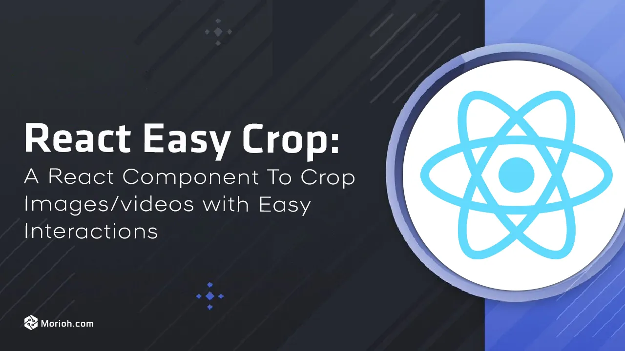 A React Component To Crop Images/videos with Easy interactions 