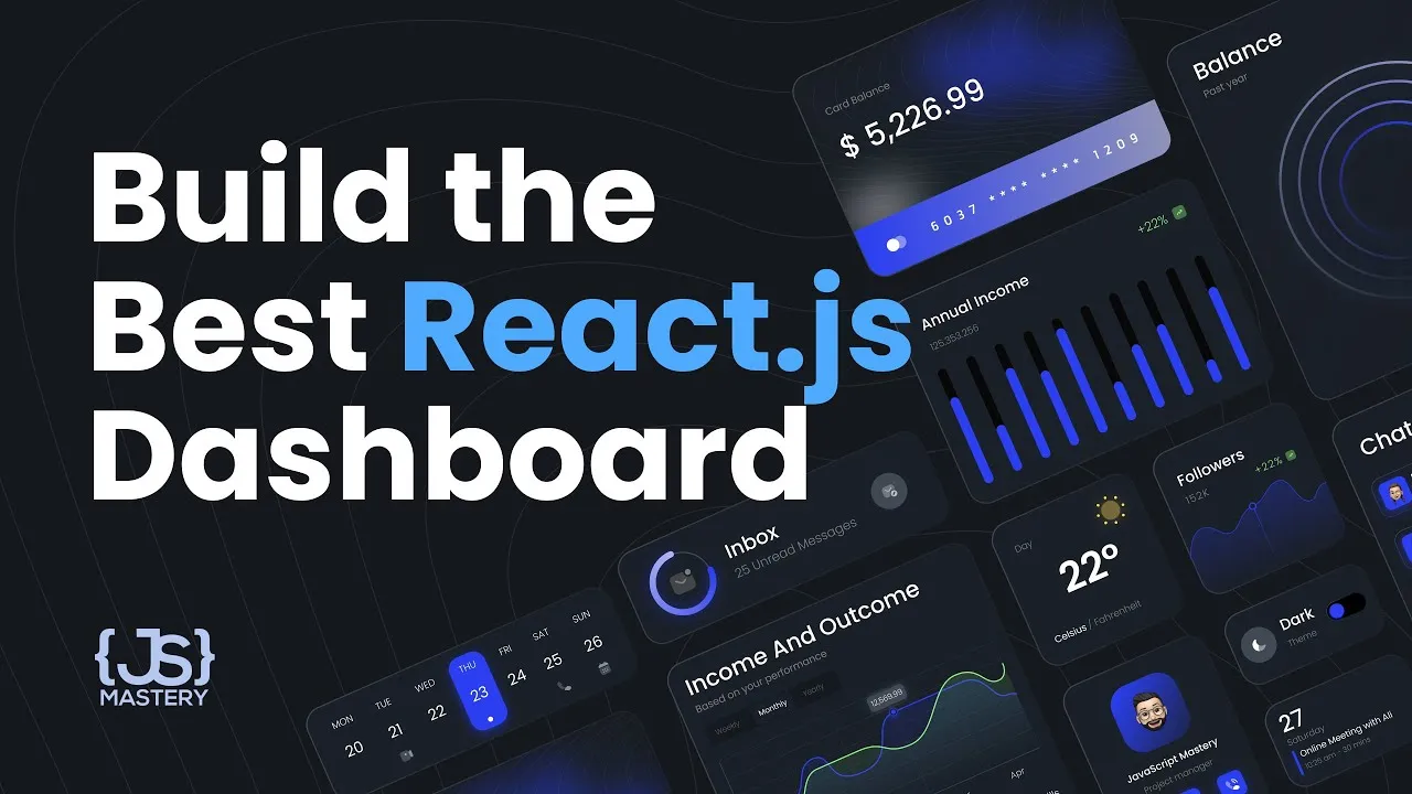 React Project Tutorial | Build and Deploy a React Admin Dashboard App