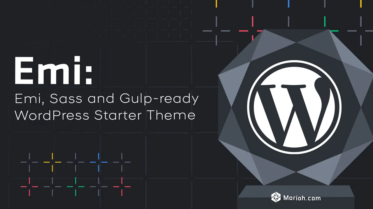 Emi: Emi, Sass and Gulp-ready WordPress Starter Theme.
