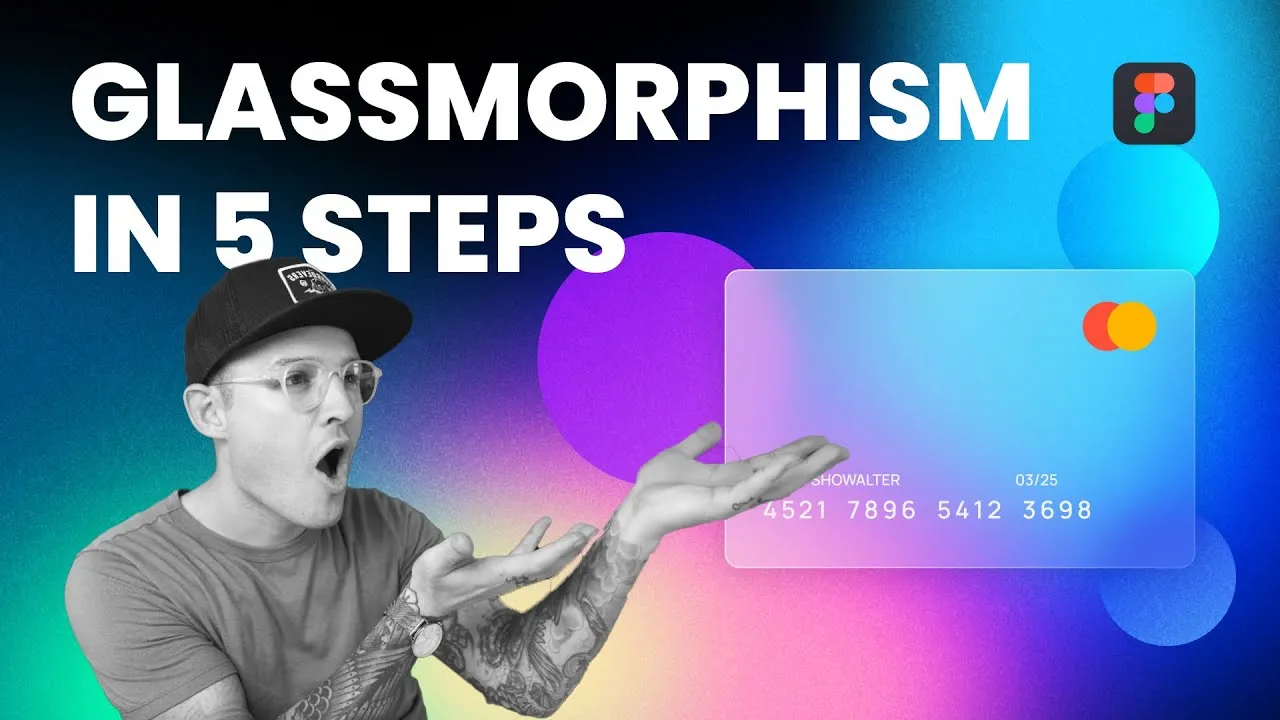 How to Make Glassmorphism Effect in Figma (5 Easy Steps)