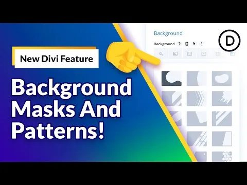 Introducing Background Masks & Patterns For Divi