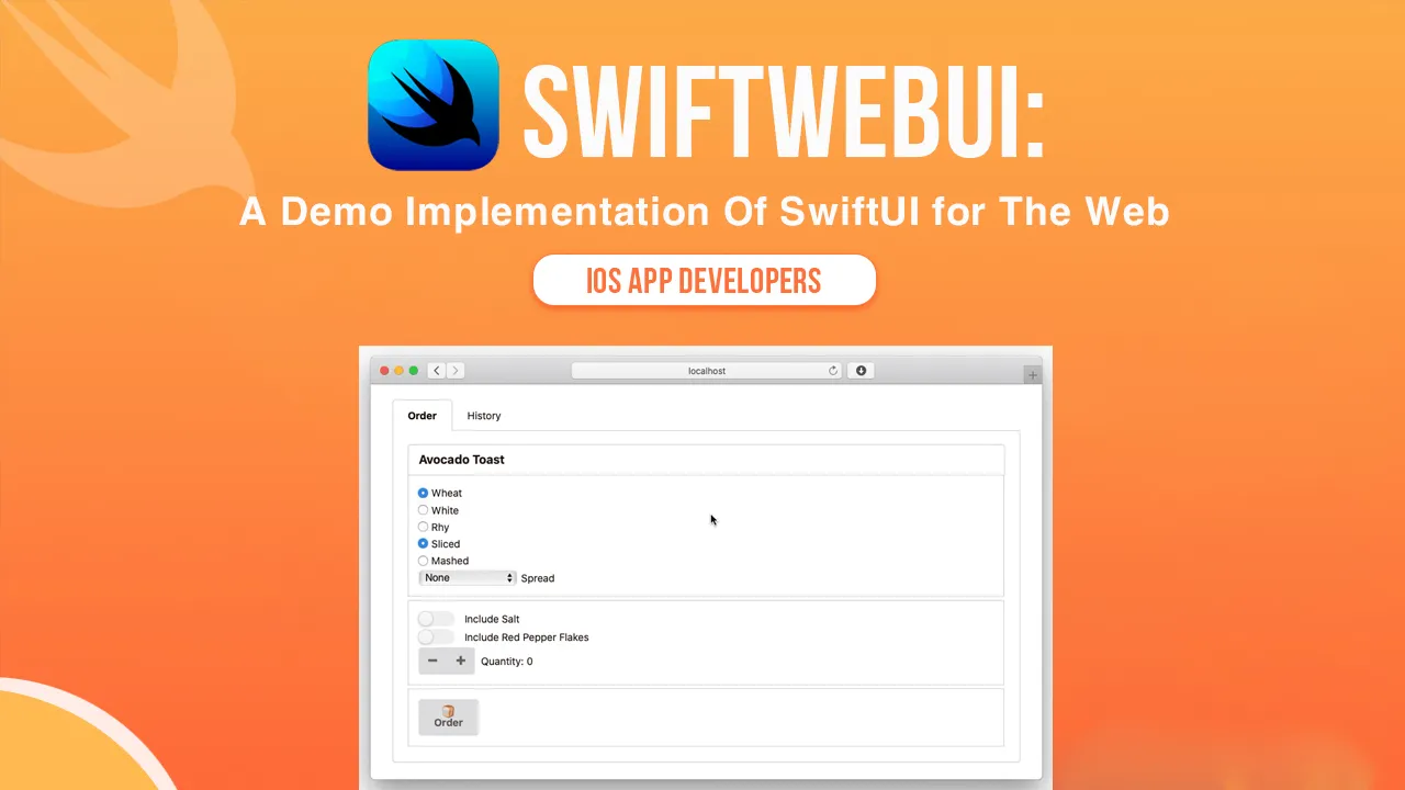 SwiftWebUI: A Demo Implementation Of SwiftUI for The Web