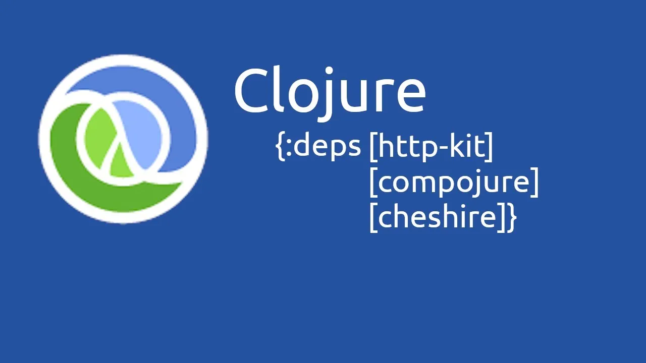 How to Create A Simple Web Server using Deps.edn - clojure 