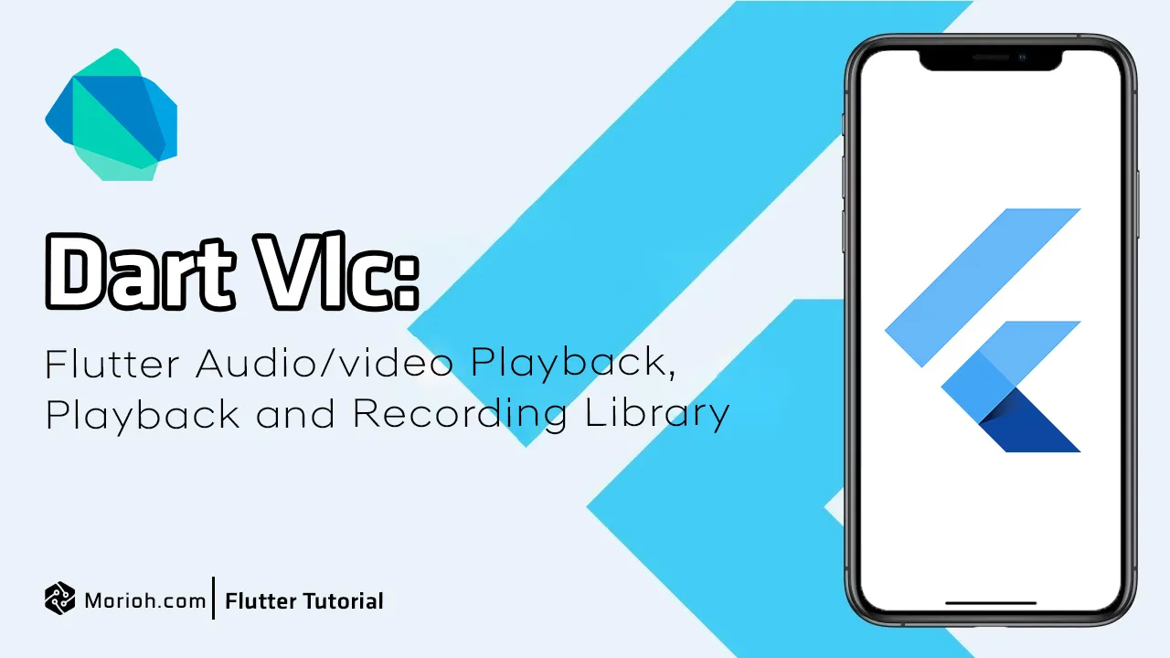 Flutter Audio/video Playback, Playback and Recording Library