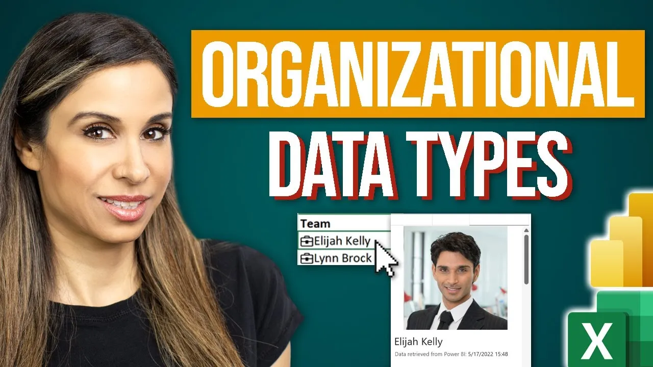 How to Create Organizational Data Types in Excel and Power BI