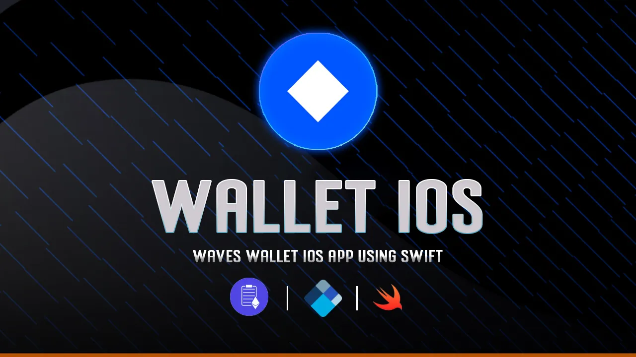 Waves Wallet IOS App using Swift