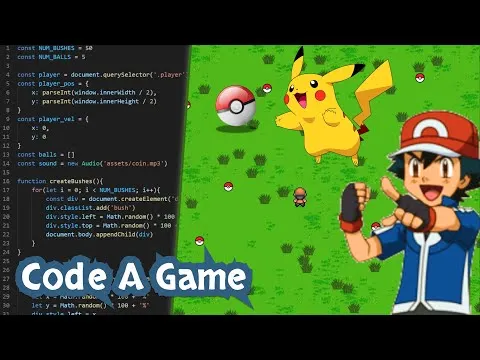 Build Pokémon Game Using HTML CSS JavaScript | JavaScript Project For Beginners