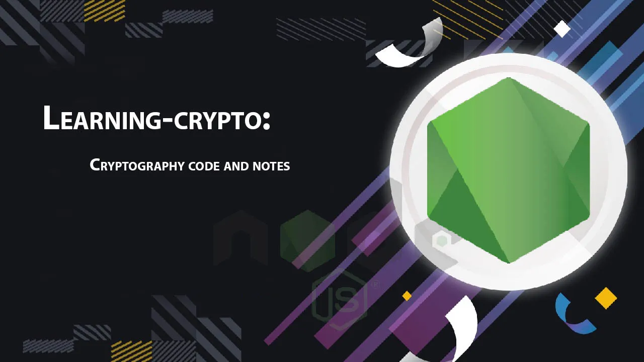 Learning-crypto: Cryptography Code and Notes