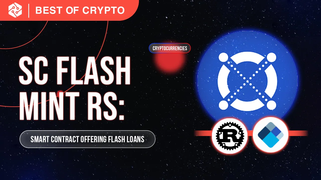 Smart Contract Offering Flash Loans Written in Rust