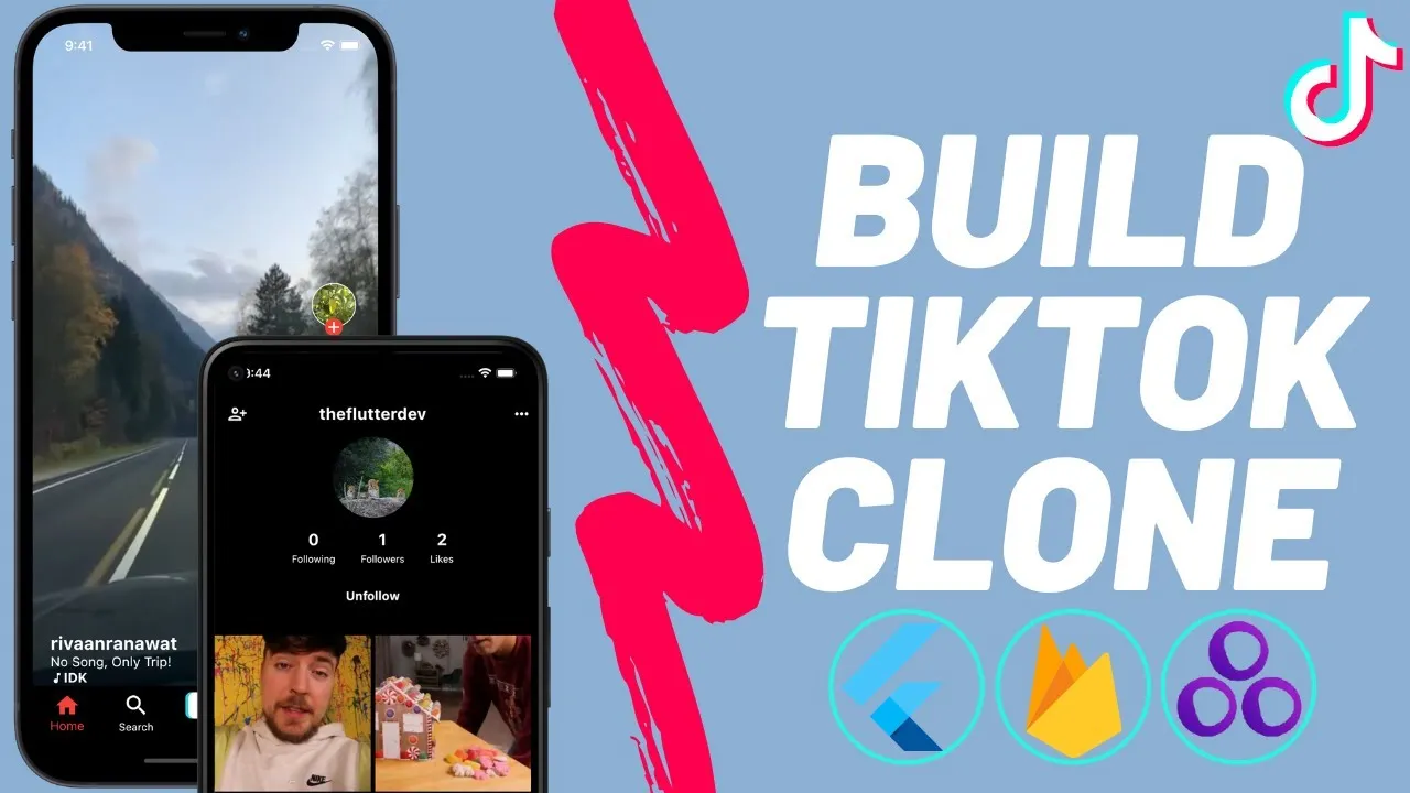 How to Use Flutter, Firebase & GetX To Clone TikTok Full Stack.