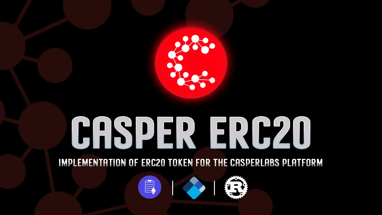 Implementation Of ERC20 token for The CasperLabs Platform