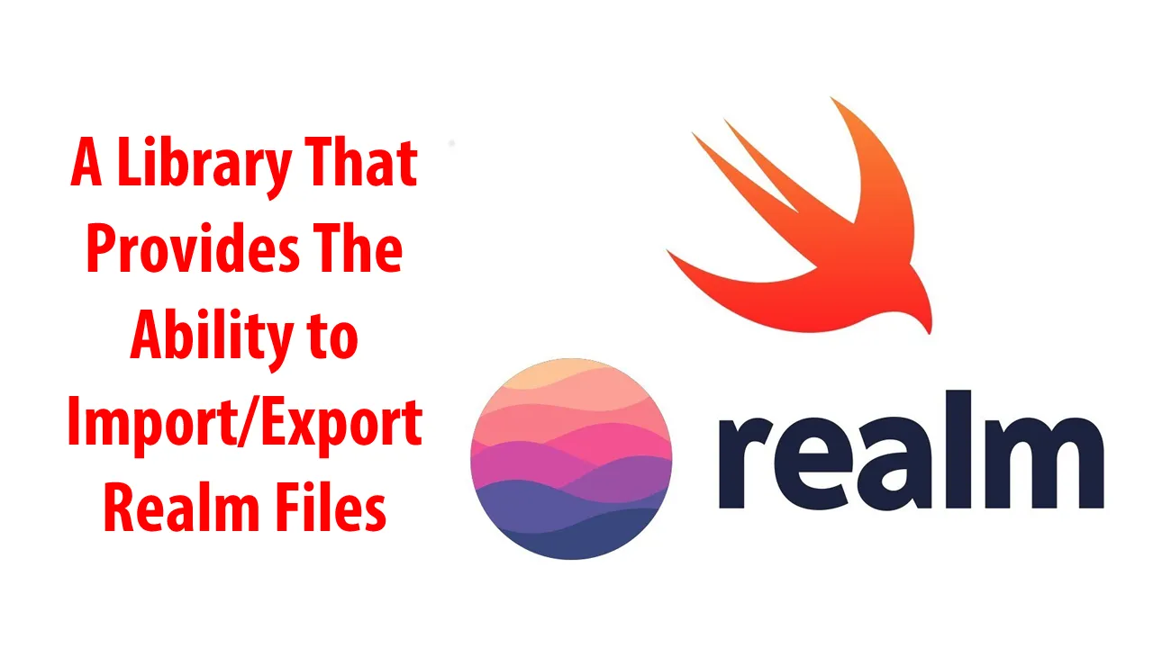 A Library That Provides The Ability to Import/Export Realm Files