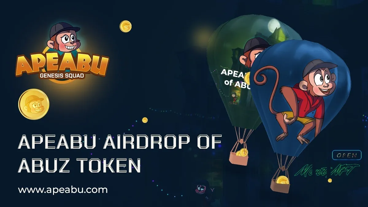 #ApeAbu $ABUZ #Airdrop Is Live!